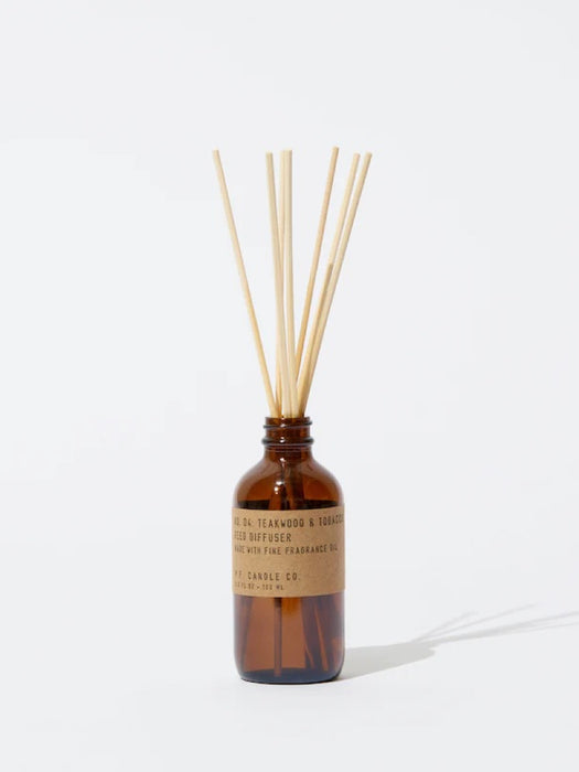 P.F. Candle Co. - Teakwood & Tobacco Reed Diffuser - 3.5 oz