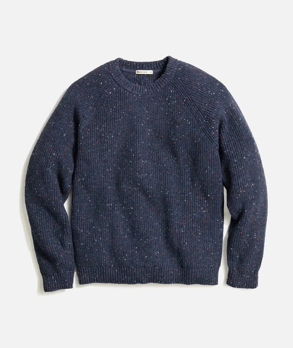 Marine Layer - Coleman Crewneck Sweater (Inverness) - Navy