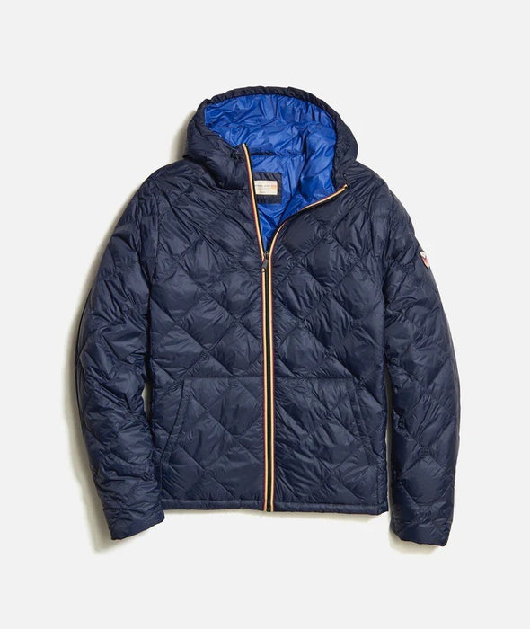 Marine Layer - Hayes Lightweight Puffer Jacket - Navy