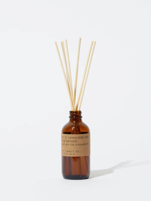 P.F. Candle Co. - Sandalwood Rose Reed Diffuser - 3.5 oz