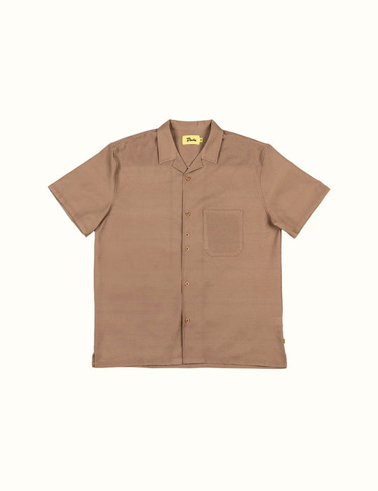 Duvin - Basics Leisure Stretch ButtonUp - Brown