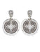 Silver Filagree Coin Earring | Loni Paul