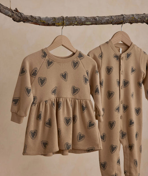 Rylee and Cru | Heart Sweatshirt Dress