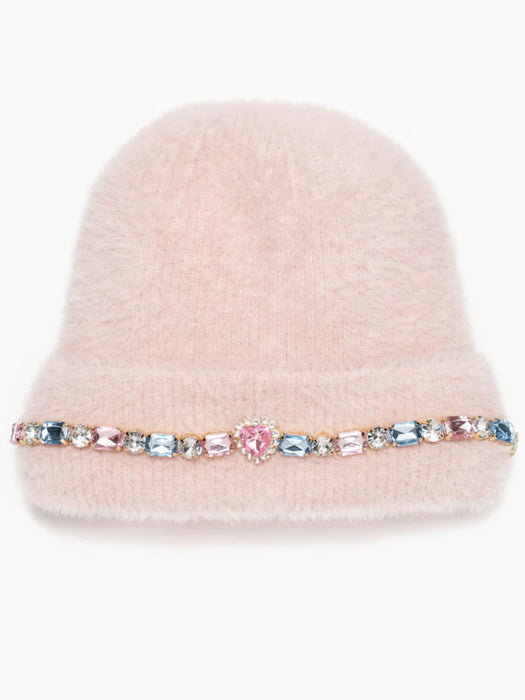 Cotton Candy Jeweled Beanie | Super Smalls