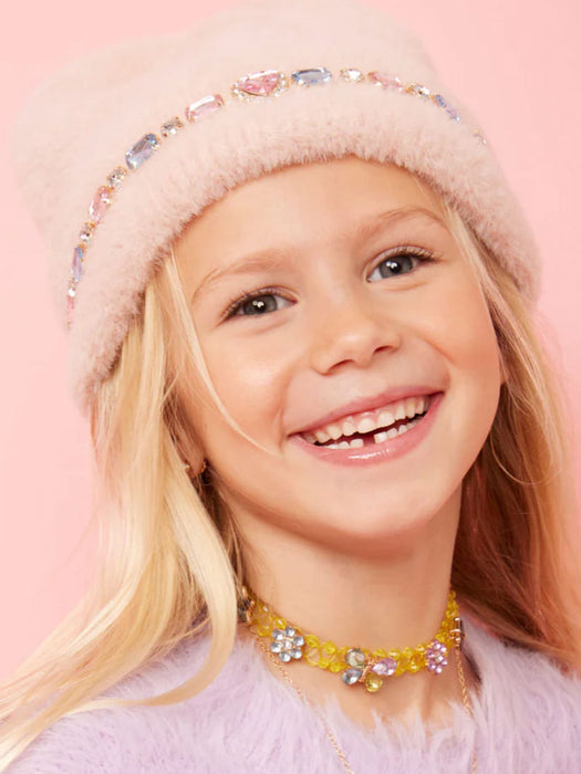 Cotton Candy Jeweled Beanie | Super Smalls